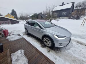 Model X 75D silver